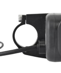 Side view of Ebike LED Meter Display 48V IP65 Waterproof With UART Protocol 5Pin Electric Bicycle Meter Parts for 22.2mm handlebar.