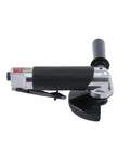 Pro Grade Air Angle Grinder With 5 Inch Wheel 12,000 RPM 0.6 HP Front Exhaust Ergonomic Grip Locking Lever Tease Throttle