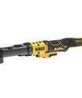 Cordless 20V Max XR Ratchet With Interchangeable Three Eighths Inch And One Half Inch Drives Sealed Head Brushless Motor
