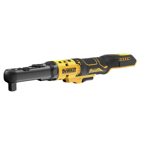 Cordless 20V Max XR Ratchet With Interchangeable Three Eighths Inch And One Half Inch Drives Sealed Head Brushless Motor
