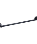 Oil Rubbed Bronze 5 Piece Bathroom Hardware Set With Towel Ring Toilet Paper Holder 24 Inch Towel Bar 18 Inch Towel Bar And Robe Hook Durable Zinc Alloy Easy Install Includes Screws And Drywall Anchors showing 24 inch towel bar on white background
