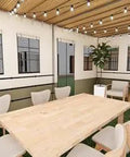 Interior view of the 10x12 Ft Deluxe Sukkah Shelter For Sukkot Gatherings With Weatherproof Fabric Walls, showcasing seating and decor.