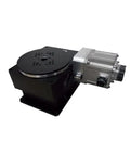 Beefy 360 Degree Continuous Motorized Rotation Stage With A 220mm Platform For Precision Lab Tasks Aluminum Black Anodized Finish 180kg Load Capacity 15kg Weight Ideal For DIY Research And Micro Positioning Projects