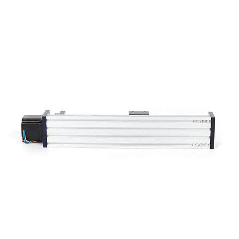 100 200 300mm Linear Axis Actuator With Ball Screw Guide Sliding Table 24V Stepper Motor 23NEMA 0.9Nm Torque For Precise CNC Automation And Smooth Motion Built To Move. Side view aluminum linear actuator with NEMA 23 motor