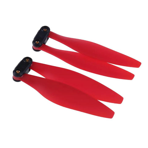 Foldable Propellers Set In Red White Black For HS720 HS720E Drone 12 Piece Pack Three Sets PC Plastic Pro Grade Spare Blades