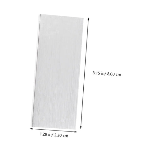 Hidden Finger Pulls For Cabinets And Drawers, 64mm Hole Spacing, Brushed Aluminum Invisible Handles, measured dimensions shown