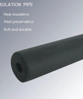Premium Thermal Foam Pipe Insulation Sleeve 1/4 Inch By 6 Feet For Plumbing And AC Units, black foam insulation pipe.