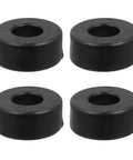 4 Pack Shock Absorber Rubber Ring Pads For Fitness Equipment Non Slip Wear Resistant Feet Bumpers To Reduce Vibration Protect Floors And Boost Stability On Home Gym Machines