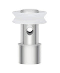 Universal Floater And Sealer Replacement Kit For Pressure Cookers, metal floater with white sealer, front view
