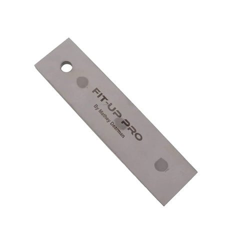 Stepped Pipe Wedge Tool For Welding And Pipe Fitting, Heavy Duty 6 Inch Length And 1.25 Inch Width, Dual Use Wedge And Gauge image