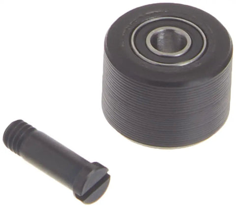 Pulley Assembly Beefed Up Rubber Roller Upgrade Kit for 3037 Belt Sander Half Inch by 18 Inch includes bearings and screw.