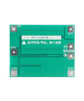 Heavy Duty 4S Lithium Ion Bms Protection Board 3 Pack 40 Amp Max Rating For 14.8V To 16.8V Cells green circuit board with voltage markings.