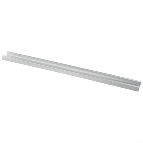 Heavy Duty Aluminum T Track For Woodworking With 30mm Slot, Built For Pros Miter Bar Clamp Rail System, shown in full length.