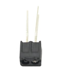 10pcs Reflective Photoelectric Switch Sensor Kit With Built In Visible Light Filter, front view of compact sensor unit
