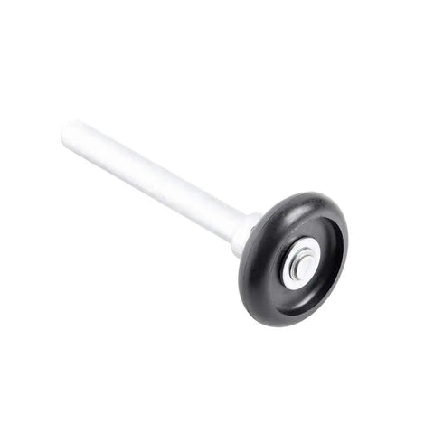 1 3/4 Inch Nylon Garage Door Rollers With 4 Inch Stems No Bearings Zinc Plated 12 Pack Built To Last For Smooth Track Guidance