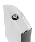 Close-up of Replacement Water Reservoir With Lid For Keurig K-Elite K90 Coffee Maker, 75 Oz Brushed Silver Tank, Easy Installation