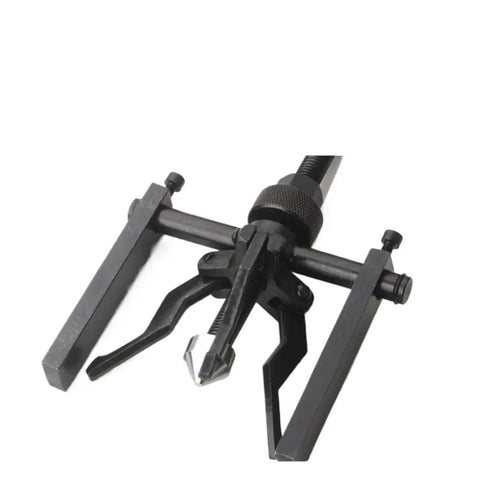 Hella Durable Car Inner Bearing Puller And Gear Remover Extractor Tool Kit For Auto Repair Crews Rock Solid Shaft Grip showing rugged steel design for precise extraction.