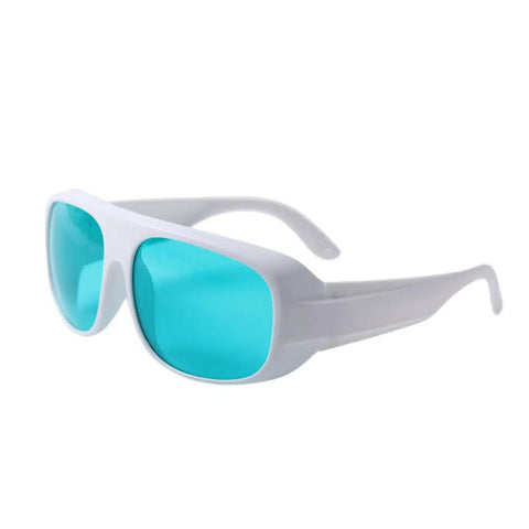 Top Tier Laser Safety Goggles Delivering Kick Ass OD4 Shield Blocking Six Two Zero Through Seven Zero Nanometer Red Beams Clear Polished Frames
