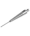 M2-threaded CMM probe with 0.5 mm carbide ball tip and metal stem