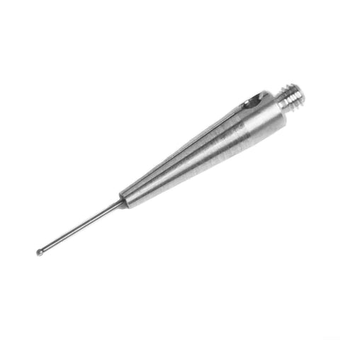 M2-threaded CMM probe with 0.5 mm carbide ball tip and metal stem