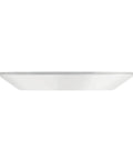6.4 Inch Led Flush Mount Ceiling Light White Finish Delivers 1000 Lumens side view showing sleek design for tight spaces.