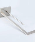 Free Standing Toilet Paper Holder With Reserve, SUS 304 Stainless Steel Floor Stand Tissue Roll Holder, Brushed Finish Lavatory