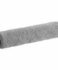 Badass 72 Pack of 18 Inch by Quarter Inch Nap Epoxy Glide Roller Covers with Dark Gray Shed Resistant Fabric for Urethanes and Heavy Duty Pro Results that Slay Smoother Than Butter with Green Double Thick Core Shed Proof Performance, single gray roller cover.