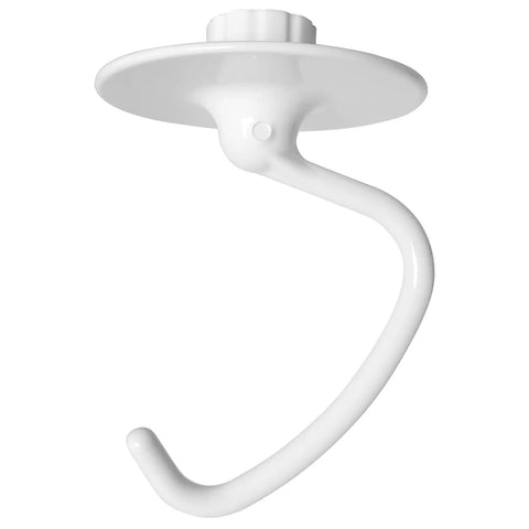 Coated Dough Hook Attachment For KitchenAid Stand Mixers Fits K45 K45SS KSM90 KSM150 Tilt Head Bowls 4.5 To 5 Quart