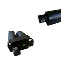Beefy 150mm Stroke Electric Linear Actuator 3500N 12 And 24V DC 770Lbs Load 12 Inch Travel shown with mounting end detail