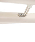 Close-up of mounting bracket on Three Blade Wind Turbine Generator With Controller 12V 30W For Boats, Cabins, Homes And Industrial Use