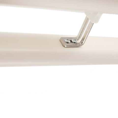 Close-up of mounting bracket on Three Blade Wind Turbine Generator With Controller 12V 30W For Boats, Cabins, Homes And Industrial Use