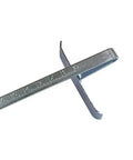 Circular Saw Rip Fence Guide Strip With Precision Markings For Dead Straight Cuts An Absolute Game Changer For Woodworkers, 200mm steel rail with measurement markings.
