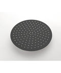 Shower System, 10" Rain Head, Handheld, Matte Black with Rough-In Valve, 10-inch round shower head with spray nozzles.