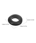 Rock Solid 180 Piece Rubber Grommet Kit With Nylon Washers For Waterproof Cable Sealing And Wire Protection. 1.8cm rubber grommet