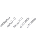 Silver metal shafts from 120pcs Robot Drive Shaft Kit For DIY Projects, Transmission Shafts And RC Car Axle Gears