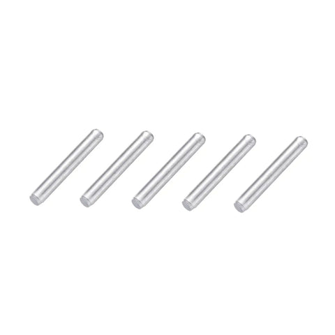Silver metal shafts from 120pcs Robot Drive Shaft Kit For DIY Projects, Transmission Shafts And RC Car Axle Gears
