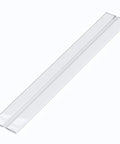 3 Pack Clear Acrylic Flexible Living Hinges 300mm Continuous Strip, transparent polycarbonate hinge for smooth rotation.