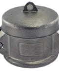 No Sweat Heavy Duty 304 Stainless Steel Cam Lock Hose Connectors Quick Disconnect Fittings 1/2 Inch Male Female Coupler And Cap Set For Fuel Oil Water Transfer 10 Pack cap with side hooks.