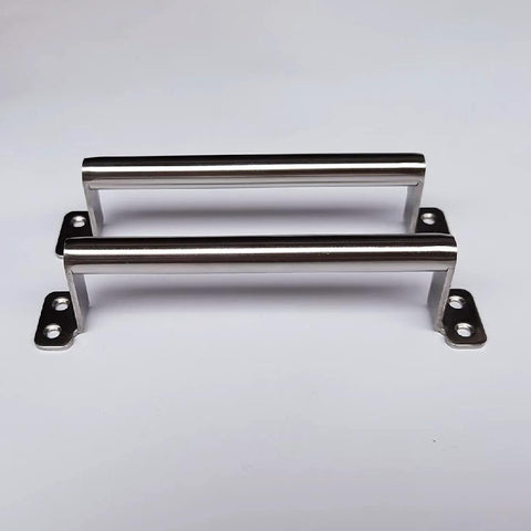 Stainless Steel Gate Handle 22 Cm Long 2 Pack Barn Door Pull Hardware For Kitchen Outdoor Fence Pantry Exterior And Interior Use