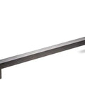 48 Inch One Sided Dope Matte Black Stainless Steel Door Handle Pull For Front Doors And Glass Entrances Works On Wood Fiberglass Barn Doors
