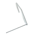 Side view of Honbay quilting guide bar for Brother/Singer/Janome sewing machines; silver metal with long rod and angled bracket.