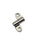 Zinc Alloy Friction Type Positioning Hinge With 360 Degree Rotating Shaft Symmetrical Design Adjustable Torque for Smooth Open and Close DP022-2R 1 Piece, front view.
