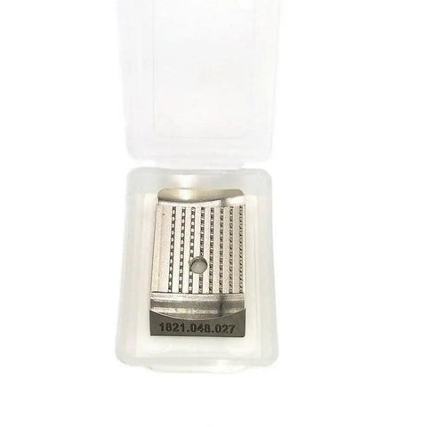 Tooth Plate For BXT3-13 And BXT3-16 Battery Powered Plastic Strapping Tool Top Notch Replacement 1821.048.027 Easy Install Keeps Your Strap Game Running Smooth, spare metal part in plastic case