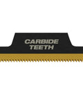 Heavy Duty Carbide Tipped Metal Cutting Blades With Ultra Sharp Edges Designed To Rip Through Steel And Aluminum Like A Badass Setup In A Solid Five Pack That Handles All Your Shop Projects Without Breaking A Sweat. Close-up of carbide tipped blade teeth.