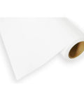 Printable White HTV Vinyl Roll, 24 Inch Wide By 5 Yard Length, Iron On Vinyl For Tees, Coats, Caps, Bags, Pillowcases And Leather