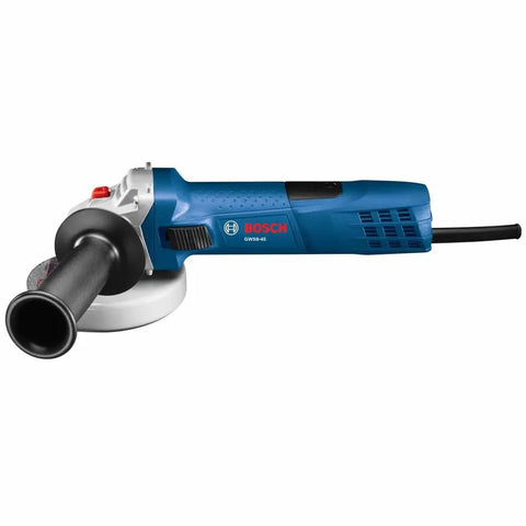 Powerful 7.5 Amp 11000 RPM Four And One Half Inch Angle Grinder with slim grip and dual position side handle