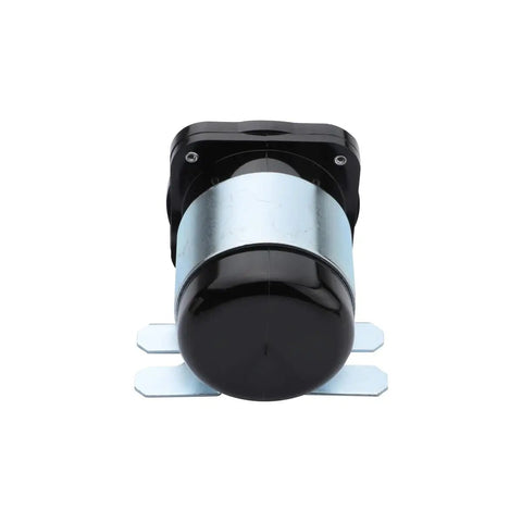 Front view of 500 Amp Battery Isolator Relay 12V for Marine Off Road RV and Car Audio Systems with Beefy 500A continuous output.