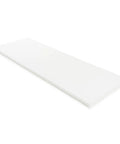 2 Inch Thick Upholstery Foam Cushion 24 Inch Wide by 72 Inch Long 43ILD Firm Made in USA CertiPUR Certified Density 1.8