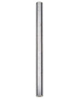 Stainless Steel Rod Axle Set for Industrial Robots 6 Pieces 80x6mm D Shaped Ground Precision, close-up of a single rod axle