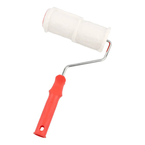 8 Inch Brick Pattern Embossing Paint Roller For Wall Decor DIY Easy Home Art Rubber Handle Embossing Cylinder For Creating Realistic Brick Wall Texture With Smooth Paint Finish